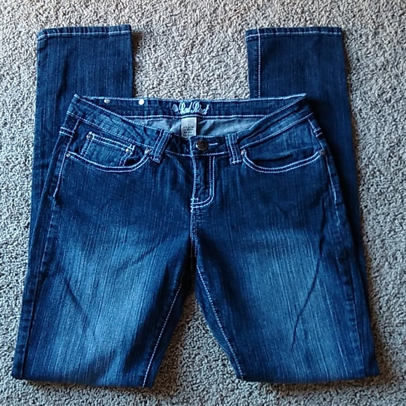 Red Rivet Jeans - Picture 2 of 6